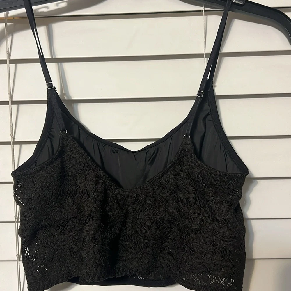 Urban Outfitters -Out From Under Brown lace bralette, lined, No pads, Sz L - Picture 3 of 10